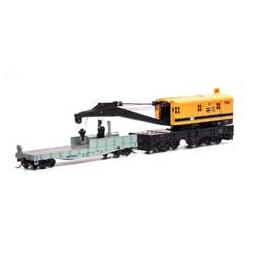 Click here to learn more about the Athearn HO RTR 200-Ton Crane w/Tender, MOW #855.