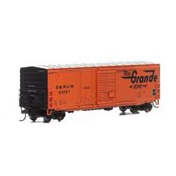 Click here to learn more about the Athearn HO RTR 50'' Combo Door Box, D&RGW Repaint #63097.