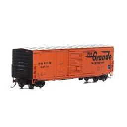 Click here to learn more about the Athearn HO RTR 50'' Combo Door Box, D&RGW Repaint #63119.