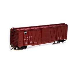 Click here to learn more about the Athearn HO RTR 50'' Single Sheathed Box, SF #40565.