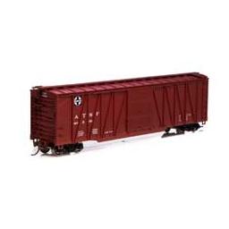 Click here to learn more about the Athearn HO RTR 50'' Single Sheathed Box, SF #40588.