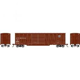 Click here to learn more about the Athearn HO RTR 50'' Single Sheathed Box, SP #69353.