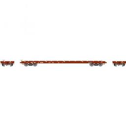 Click here to learn more about the Athearn HO RTR 60'' Flat, BNSF #584958.
