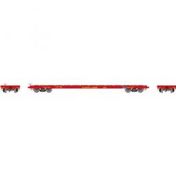 Click here to learn more about the Athearn HO RTR 60'' Flat, D&H #16141.