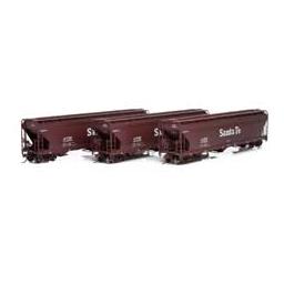 Click here to learn more about the Athearn HO ACF 4600 3-Bay Centerflow Hopper, SF (3).