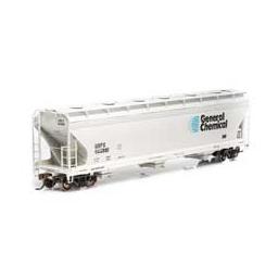 Click here to learn more about the Athearn HO ACF 4600 3-Bay Centerflow Hopper, GRPX #944810.