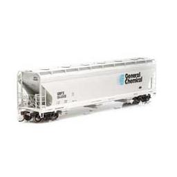 Click here to learn more about the Athearn HO ACF 4600 3-Bay Centerflow Hopper, GRPX #944818.