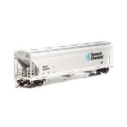 Click here to learn more about the Athearn HO ACF 4600 3-Bay Centerflow Hopper, GRPX #944826.