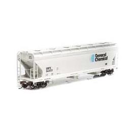 Click here to learn more about the Athearn HO ACF 4600 3-Bay Centerflow Hopper, GRPX #944831.