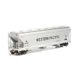 Click here to learn more about the Athearn HO ACF 4600 3-Bay Centerflow Hopper, WP #11979.