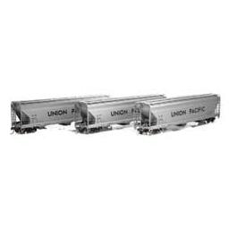 Click here to learn more about the Athearn HO ACF 4600 3-Bay Centerflow Hopper, UP (3).