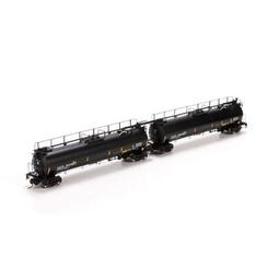 Click here to learn more about the Athearn HO TankTrain A/B Set, GATX/Now/Late #28250/#28260.