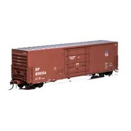 Click here to learn more about the Athearn HO 50'' PC&F SS Box w/14'' Plug Door, UP/SP #850104.