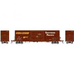 Click here to learn more about the Athearn HO 50'' PC&F SS Box w/14'' Plug Door, SP #699638.