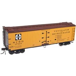 Click here to learn more about the Atlas Model Railroad HO 40'' Wood Reefer, SF #17583.