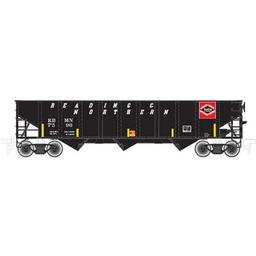 Click here to learn more about the Atlas Model Railroad HO 70-Ton 3-Bay Hopper, RNRX #7596.