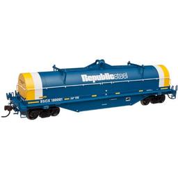 Click here to learn more about the Atlas Model Railroad HO 42'' Coil Steel Car, Republic Steel #180001.