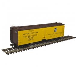 Click here to learn more about the Atlas Model Railroad HO 40'' Wood Reefer, URTX/SOO #50052.