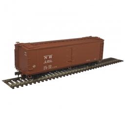 Click here to learn more about the Atlas Model Railroad HO 40'' Wood Reefer, New Haven Ice Service #63.