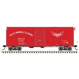 Click here to learn more about the Atlas Model Railroad HO 40'' Postwar Box, GM&O #26318.