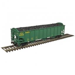 Click here to learn more about the Atlas Model Railroad HO Trainman 70-Ton 9-Panel Hopper, CV #4497.