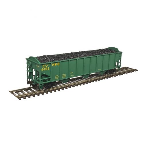 Atlas Model Railroad HO Trainman 70-Ton 9-Panel Hopper, CV #4497