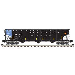 Click here to learn more about the Atlas Model Railroad HO Trainman 70-Ton 9-Panel Hopper, RNRX #7209.