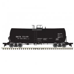 Click here to learn more about the Atlas Model Railroad HO 17,600-Gallon Tank Car, GATX #73128.