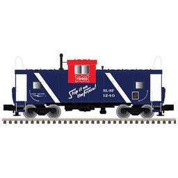 Click here to learn more about the Atlas Model Railroad HO Extended Vision Caboose, Frisco #1240.