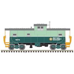 Click here to learn more about the Atlas Model Railroad HO Extended Vision Caboose, BCR #1870.