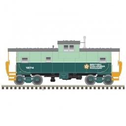 Click here to learn more about the Atlas Model Railroad HO Extended Vision Caboose, BCR #1874.