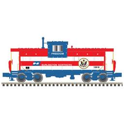 Click here to learn more about the Atlas Model Railroad HO Extended Vision Caboose, BN #12618.