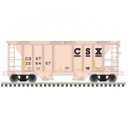 Click here to learn more about the Atlas Model Railroad HO Trainman PS-2 Covered Hopper, CSX #226457.