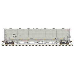 Click here to learn more about the Atlas Model Railroad HO Trinity 5660 Covered Hopper, CEFX #77045.