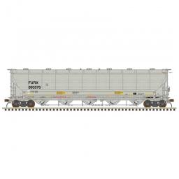 Click here to learn more about the Atlas Model Railroad HO Trinity 5660 Covered Hopper, First Union#893513.