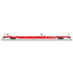 Click here to learn more about the Atlas Model Railroad HO 89'' Flat, APL/Linetrain #17030.