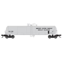 Click here to learn more about the Atlas Model Railroad HO 20,7000-Gallon Tank, Monfort Packing #35816.