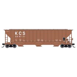 Click here to learn more about the Atlas Model Railroad HO Thrall 4750 Covered Hopper, KCS/Brn/Wh #308251.