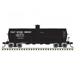 Click here to learn more about the Atlas Model Railroad HO 11,000 Gallon Tank Car, Foley Butane #88.