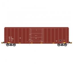 Click here to learn more about the Atlas Model Railroad HO FMC 5347 Single Door Box, KCS #61065.