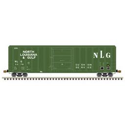 Click here to learn more about the Atlas Model Railroad HO FMC 5347 Single Door Box, NLG #5107.