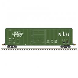 Click here to learn more about the Atlas Model Railroad HO FMC 5347 Single Door Box, NLG #5200.