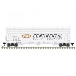 Click here to learn more about the Atlas Model Railroad HO 4650 CoveredHopper,SHPX/Continental Grain#46630.