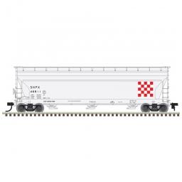 Click here to learn more about the Atlas Model Railroad HO 4650 Covered Hopper, Ralston Purina #46811.