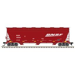 Click here to learn more about the Atlas Model Railroad HO 4650 Covered Hopper,BNSF/Wedge #403612.