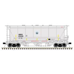 Click here to learn more about the Atlas Model Railroad HO 3230 Cov Hop, TXI/GBRX #65000.
