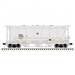 Click here to learn more about the Atlas Model Railroad HO 3230 Cov Hop, TXI/GBRX #65004.