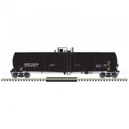 Click here to learn more about the Atlas Model Railroad HO 23,500-Gallon Tank, ACFX/Edible Lard #75446.