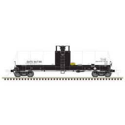 Click here to learn more about the Atlas Model Railroad HO 17,360-Gallon Tank, GATX #36740.