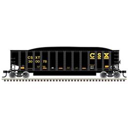 Click here to learn more about the Atlas Model Railroad HO Trainman Aluminum Coal Gondola, CSX #300201.